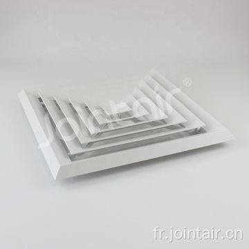 Diffuseur de plafond du plafond de bord d&#39;extrusion de ventilation